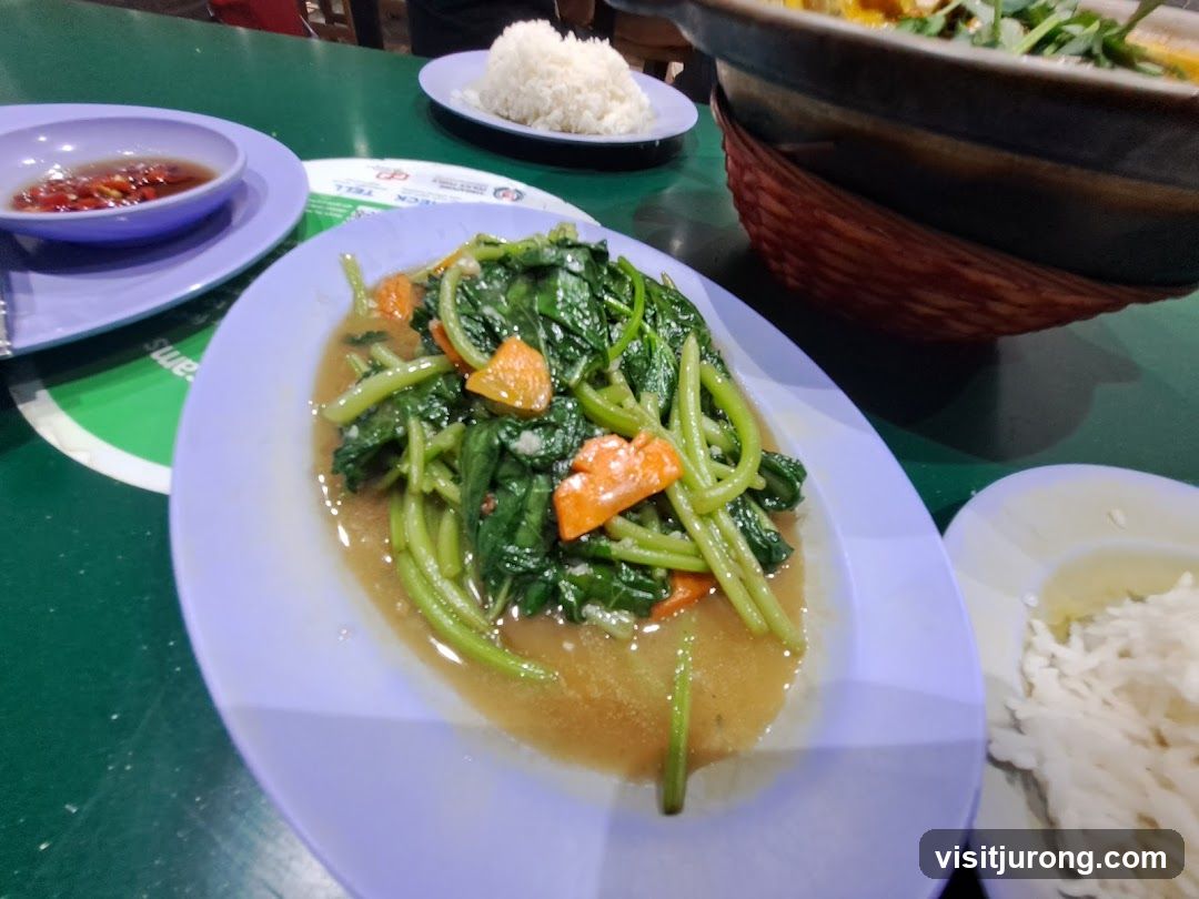 Stir-fried Vegetables with Rice