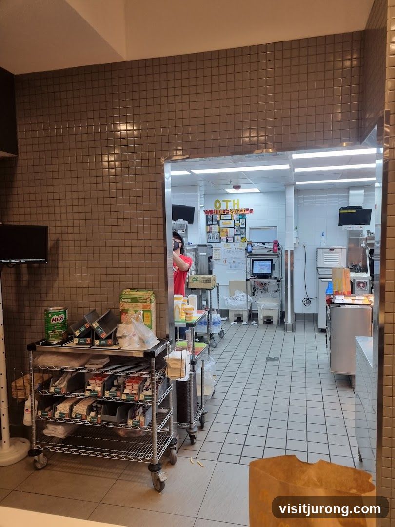 McDonald's Kitchen Area