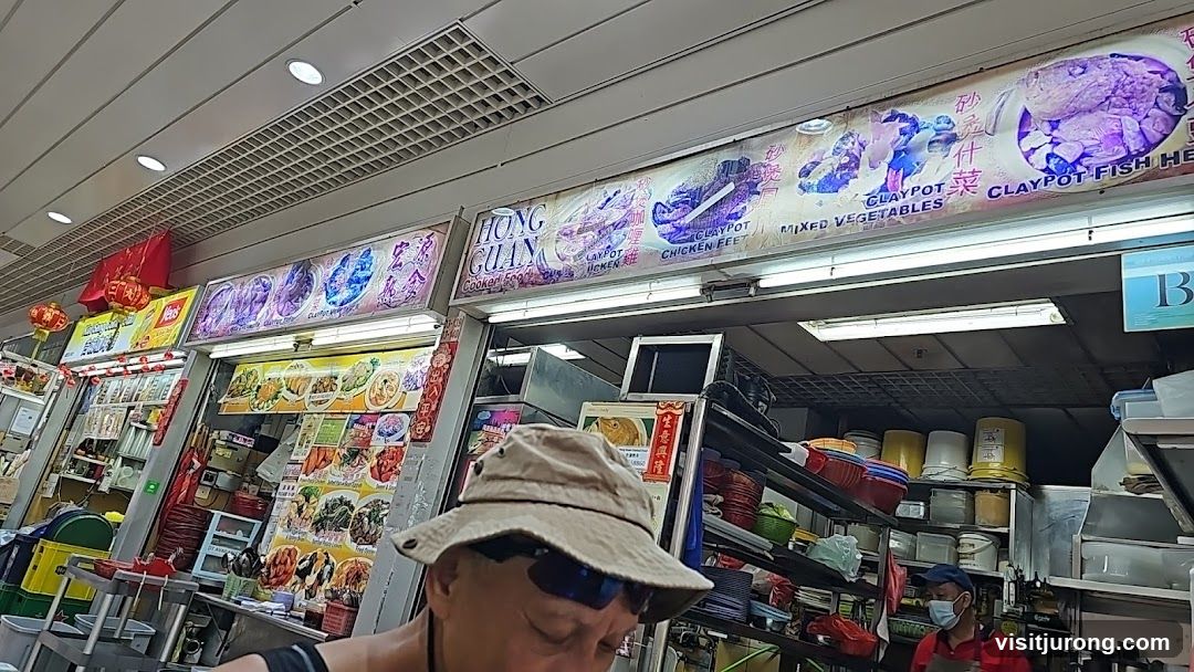 Food Stall with Menu Displays