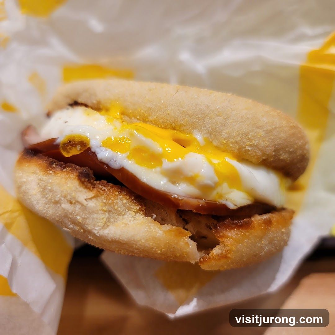 Egg and Ham Muffin