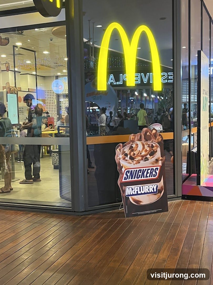 McDonald's Snickers McFlurry Advertisement