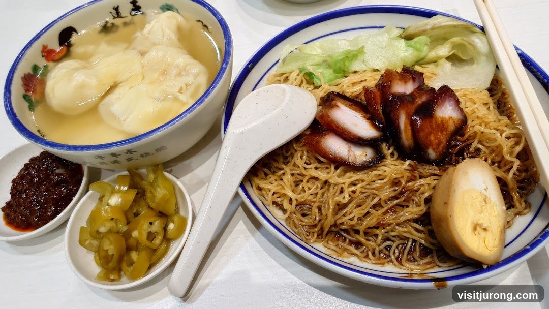 Wonton Noodles with Char Siu