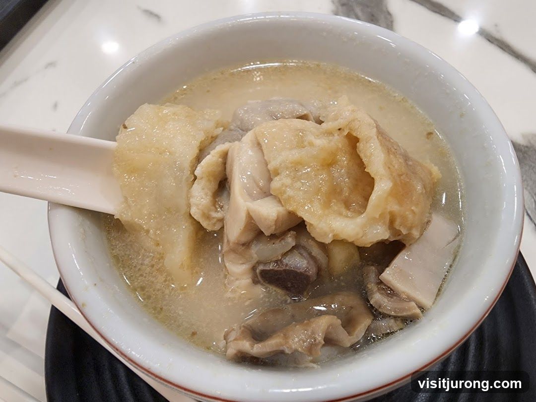 Bowl of Stewed Meat and Broth