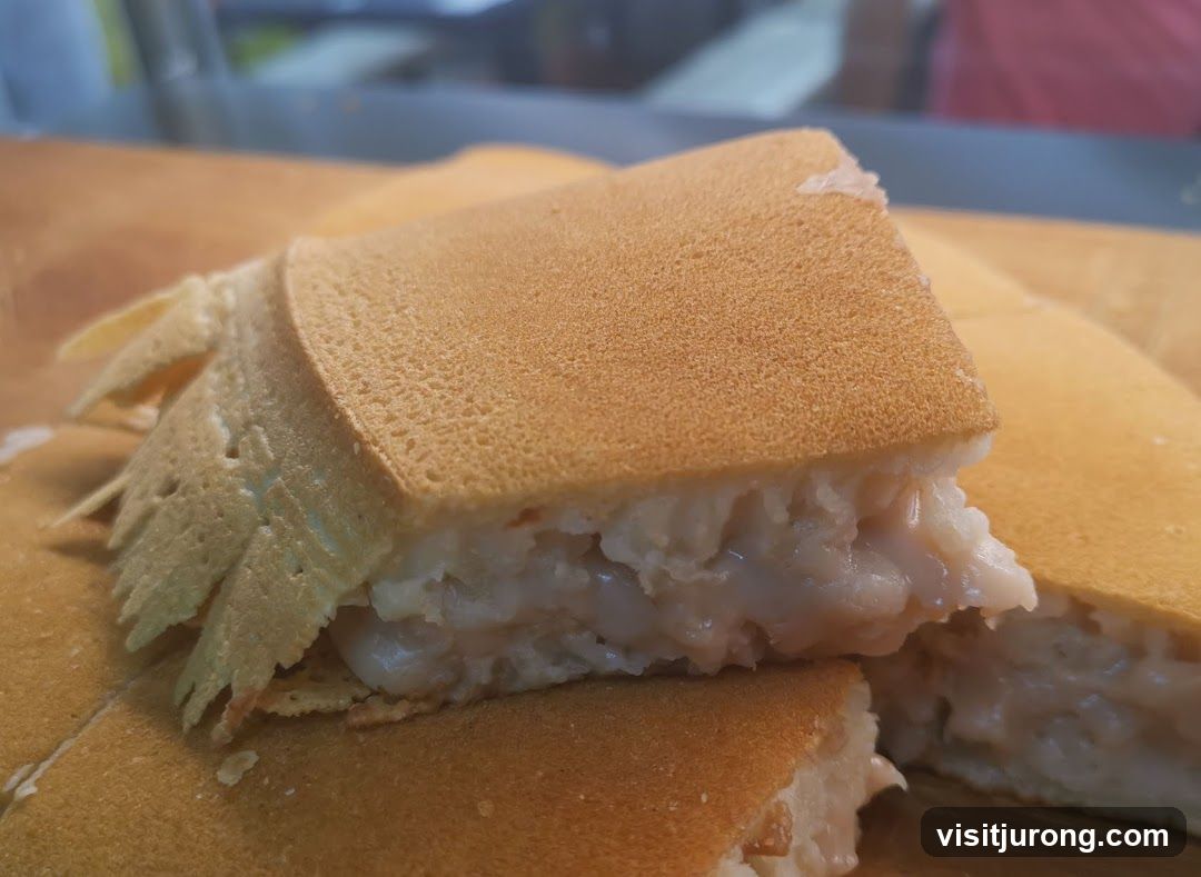 Close-up of Apam Balik