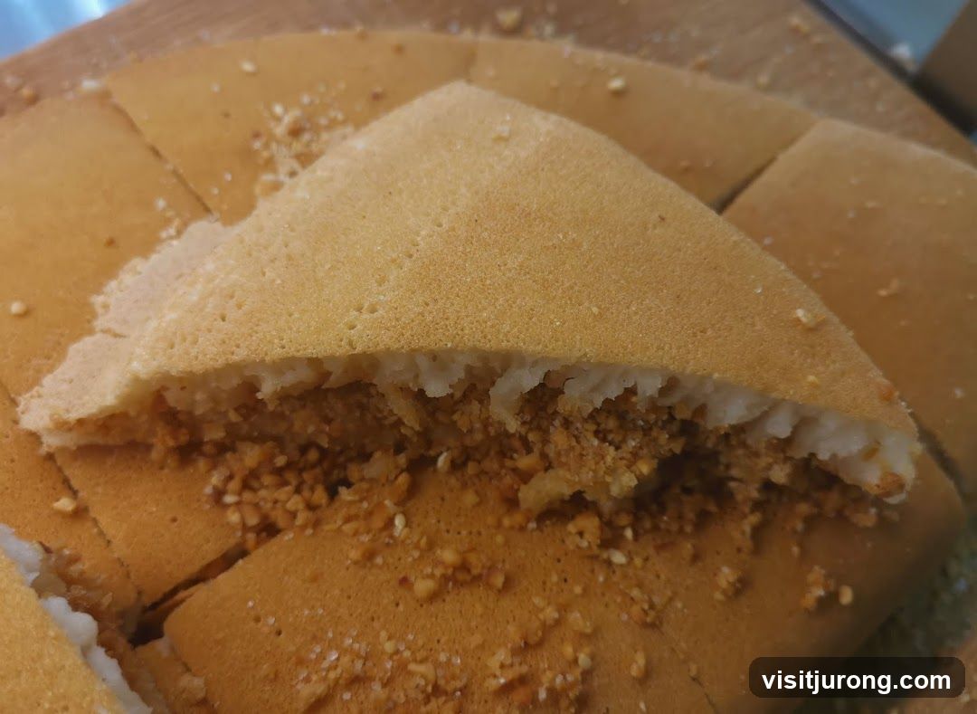 Peanut Pancake Slice