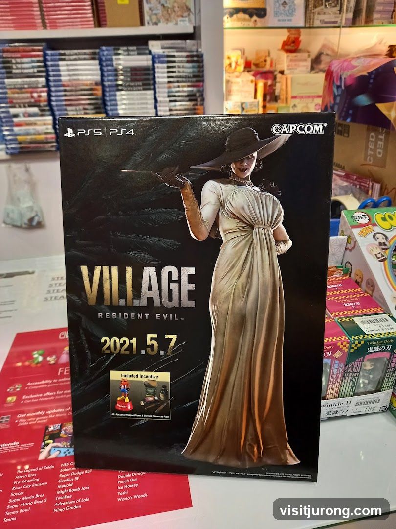 Resident Evil Village Game Box