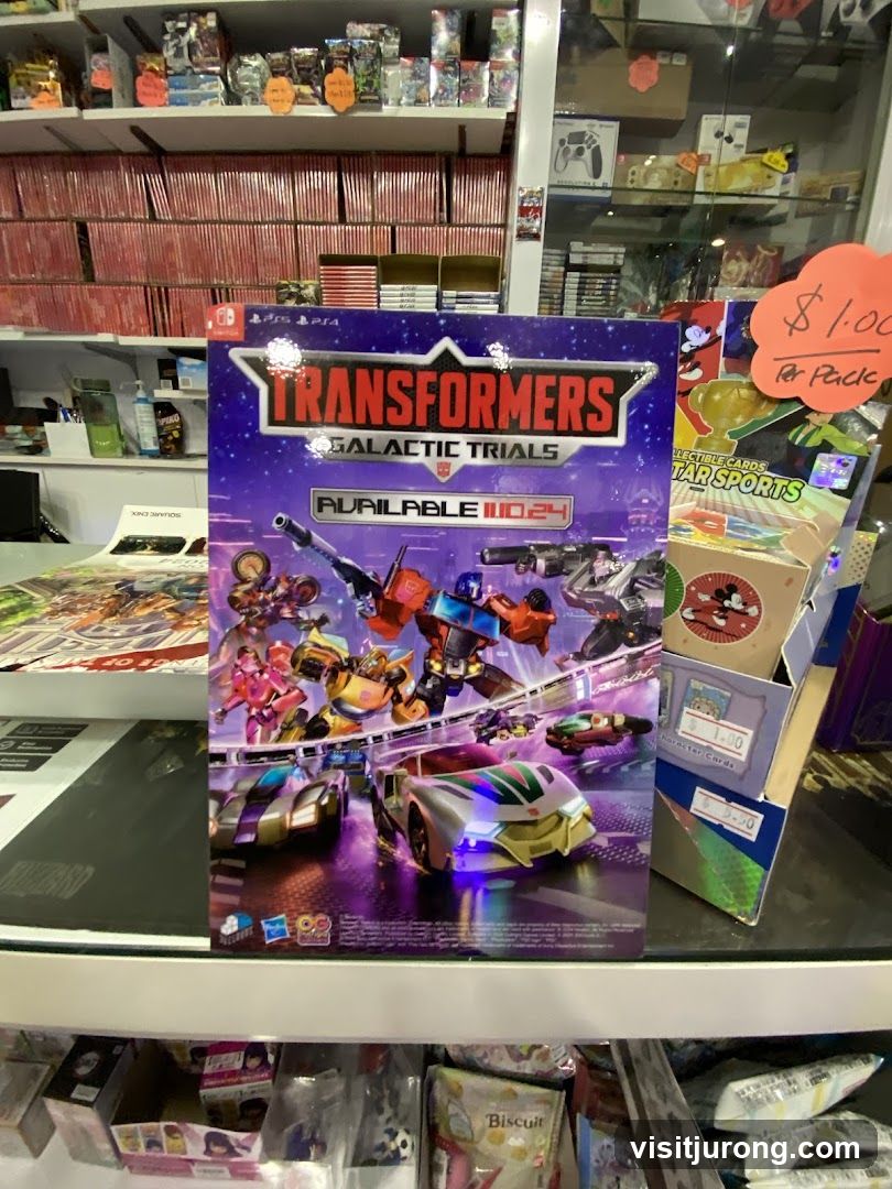 Transformers Galactic Trials Display