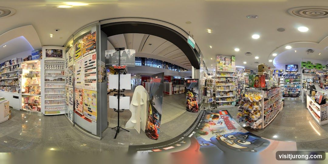 Interior of a retail store