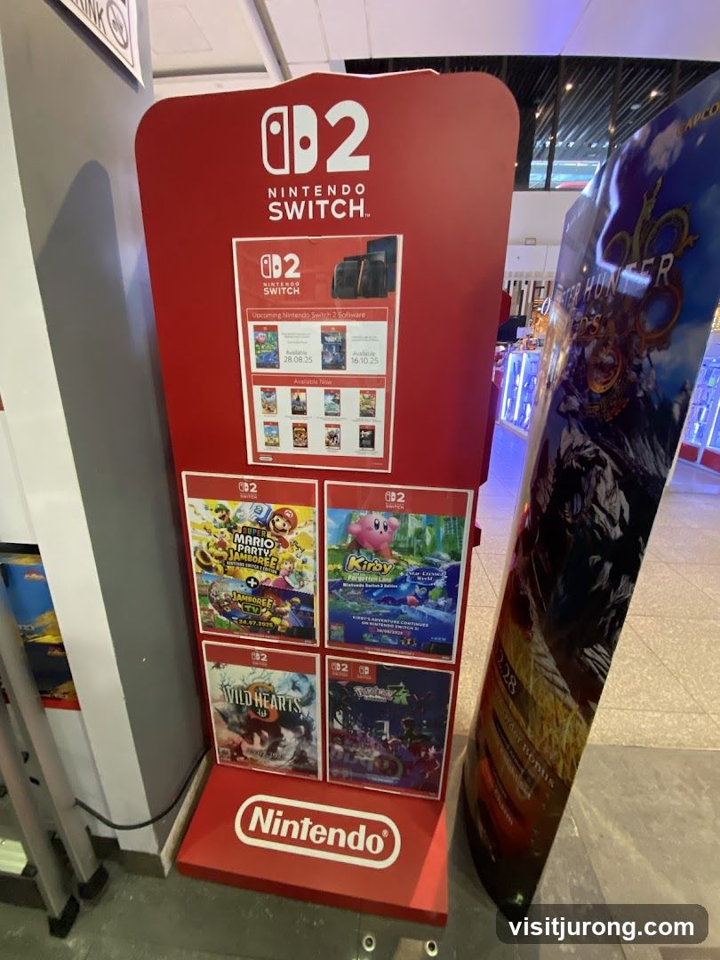 Nintendo Switch 2 Software Display