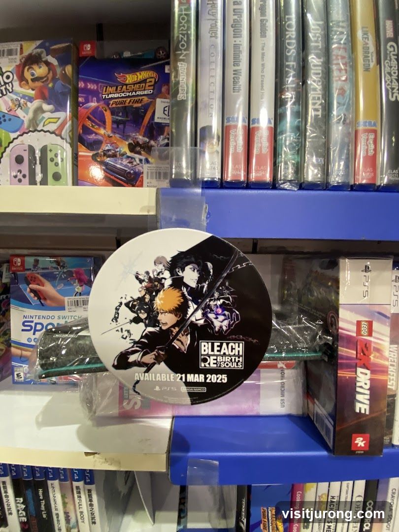 Video Game Shelf Display