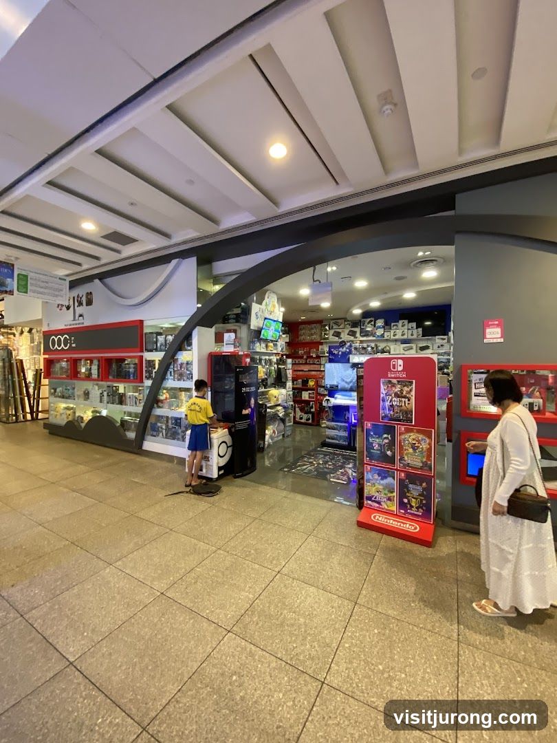 Video Game Store Entrance