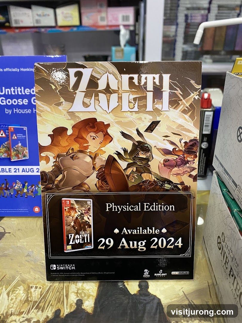 Zoeti Physical Edition Advertisement