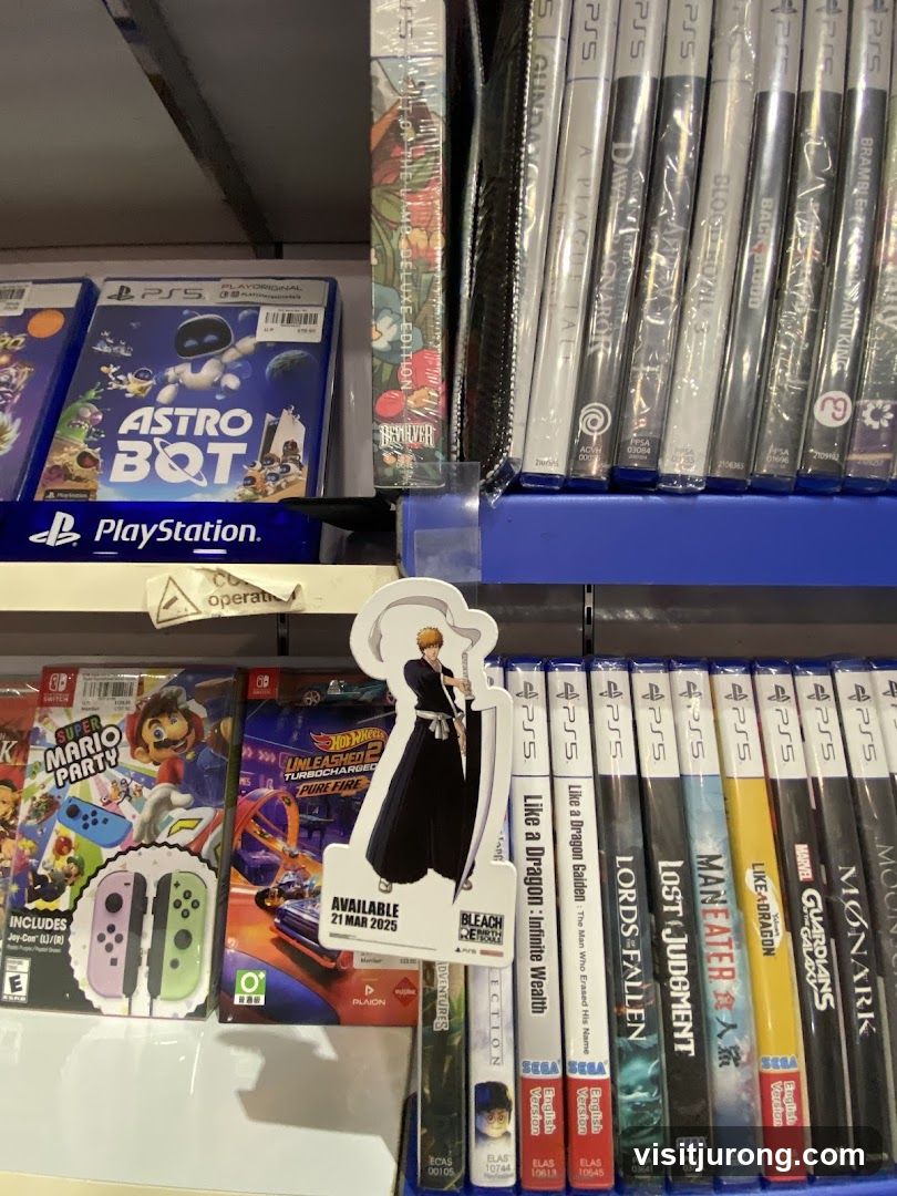 Video Game Shelf