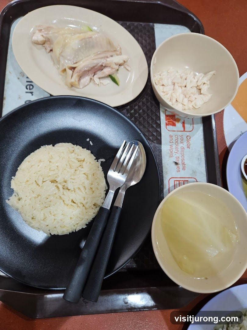 Hainanese Chicken Rice