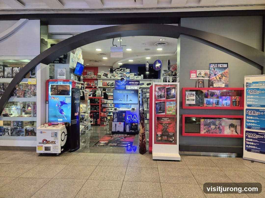 Video Game Store Entrance