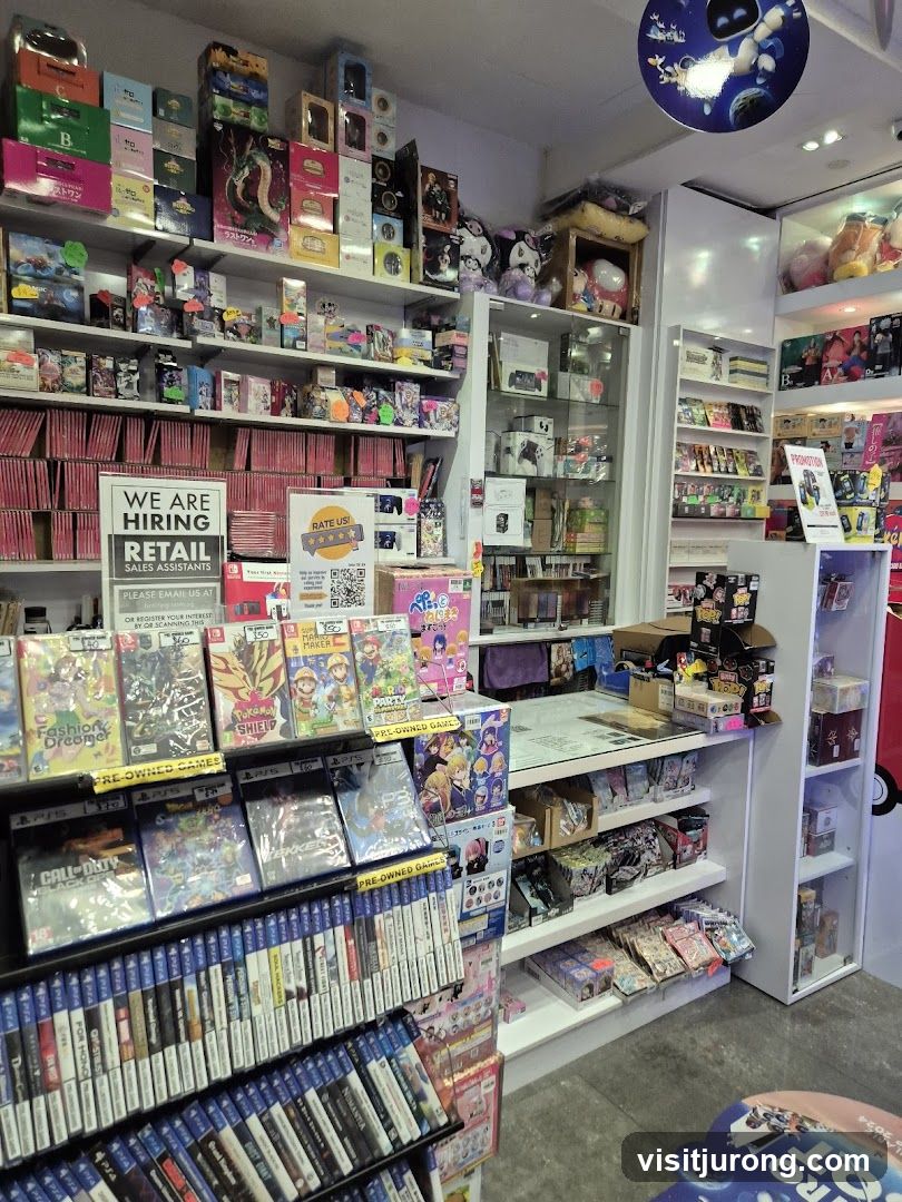Video Game Store Interior