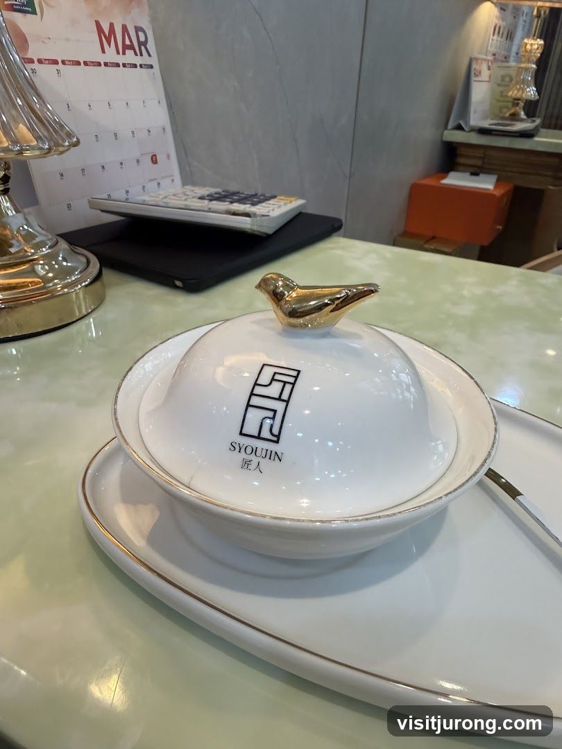 Table Setting with Covered Bowl