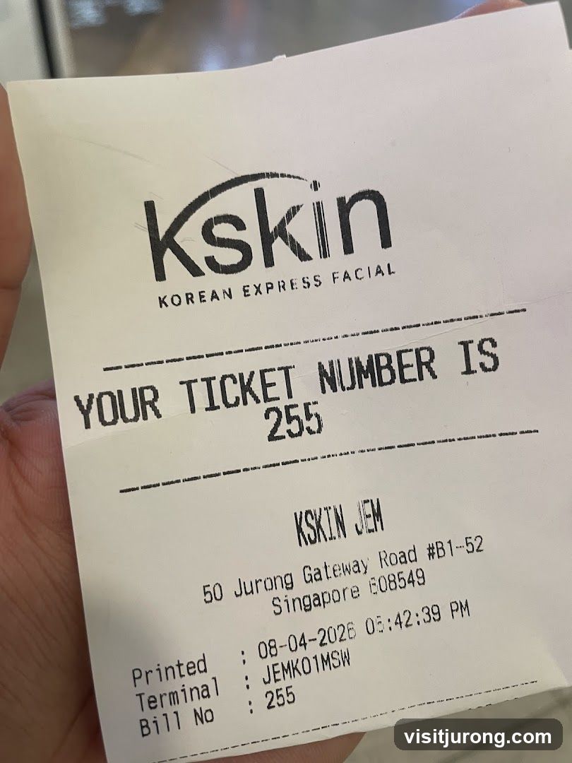Kskin Korean Express Facial Ticket