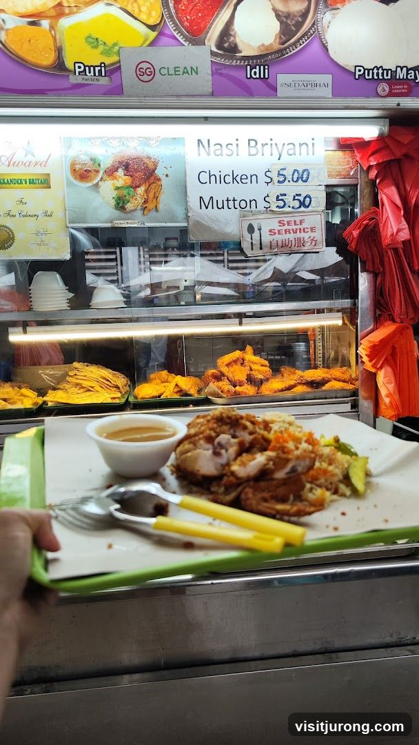 Nasi Briyani Stall