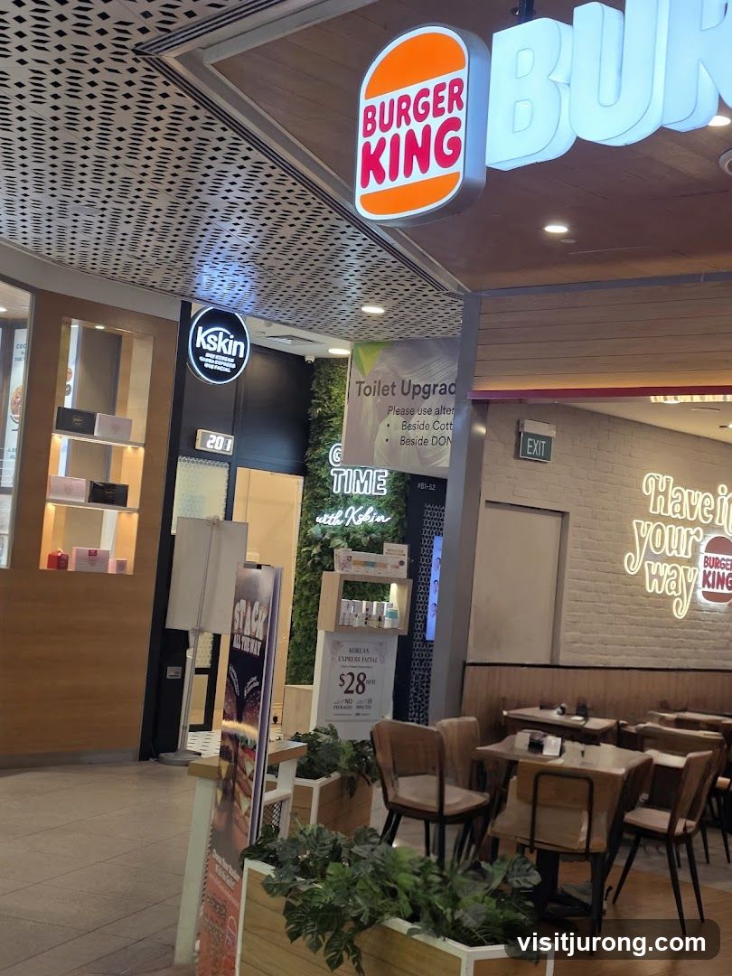 Burger King and Kskin Storefront
