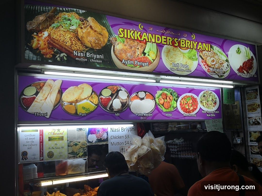 Sikkander's Biryani Menu