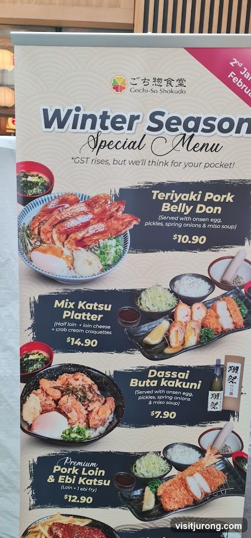 Winter Season Special Menu