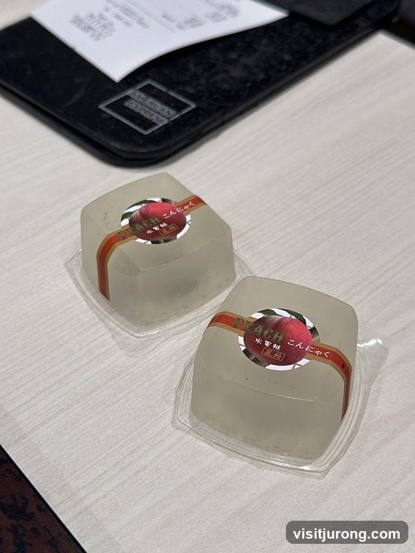 Peach Konjac Jelly