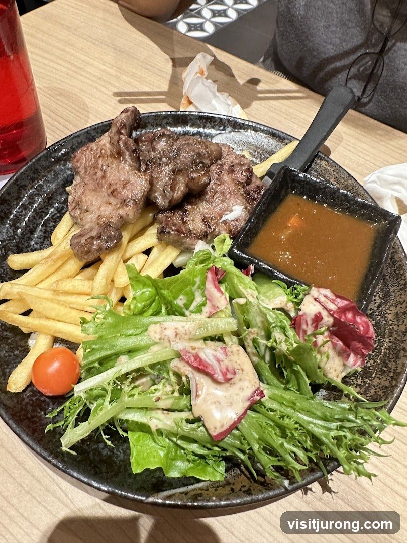 Steak and Fries Meal