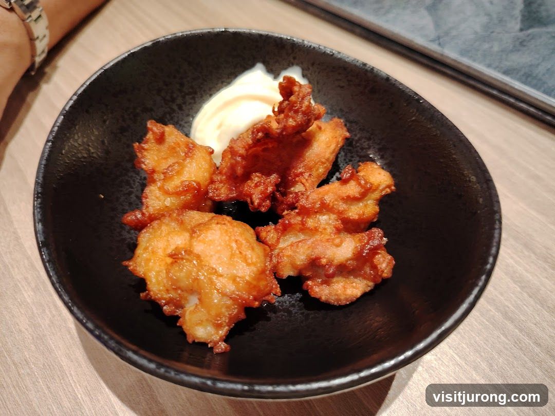 Fried Chicken Bites with Dip