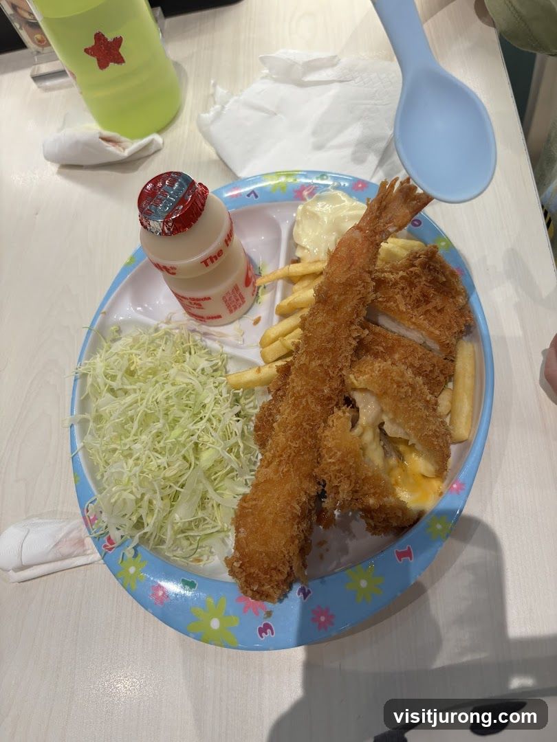 Fried Seafood and Chicken Platter