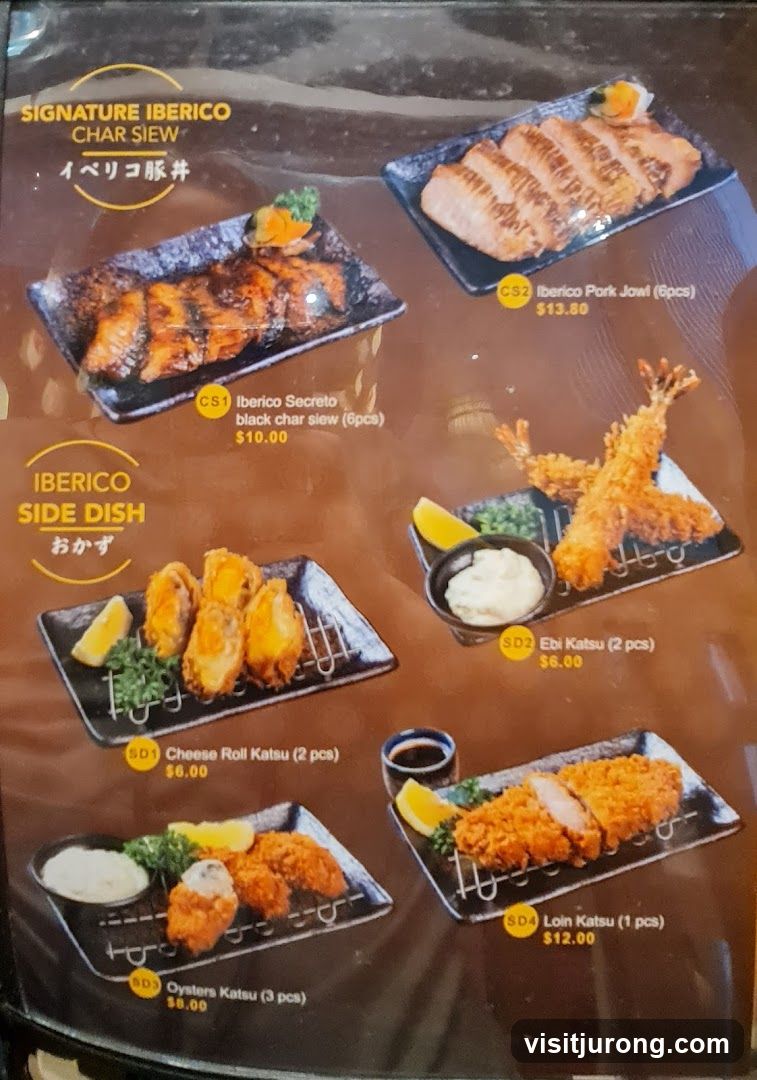 Iberico Menu