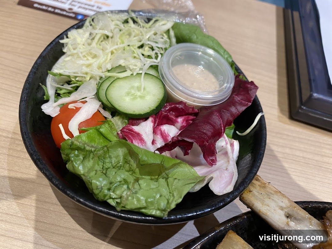 Salad with Dressing