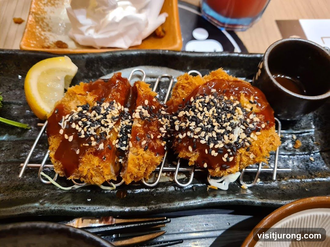 Pork Cutlet with Sauce