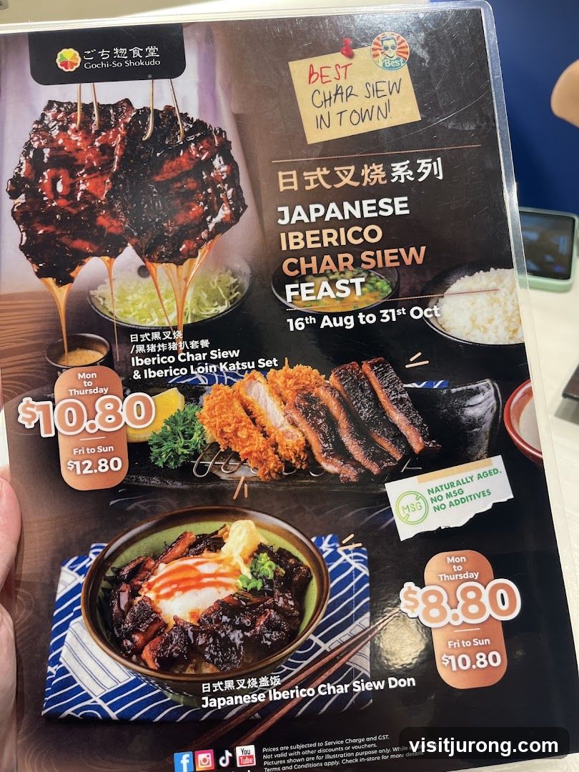 Japanese Iberico Char Siew Feast