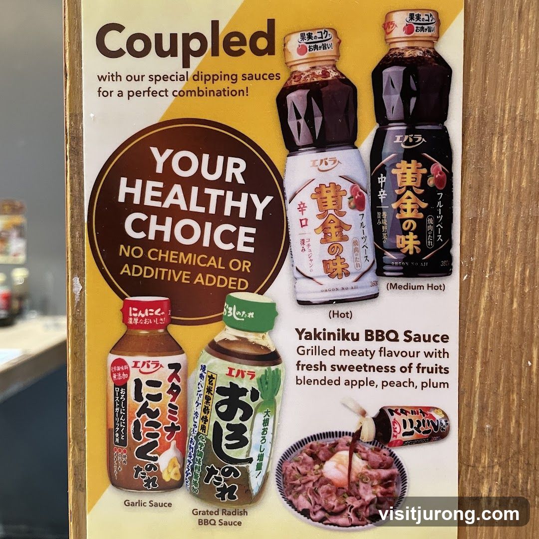 Dipping Sauces Advertisement