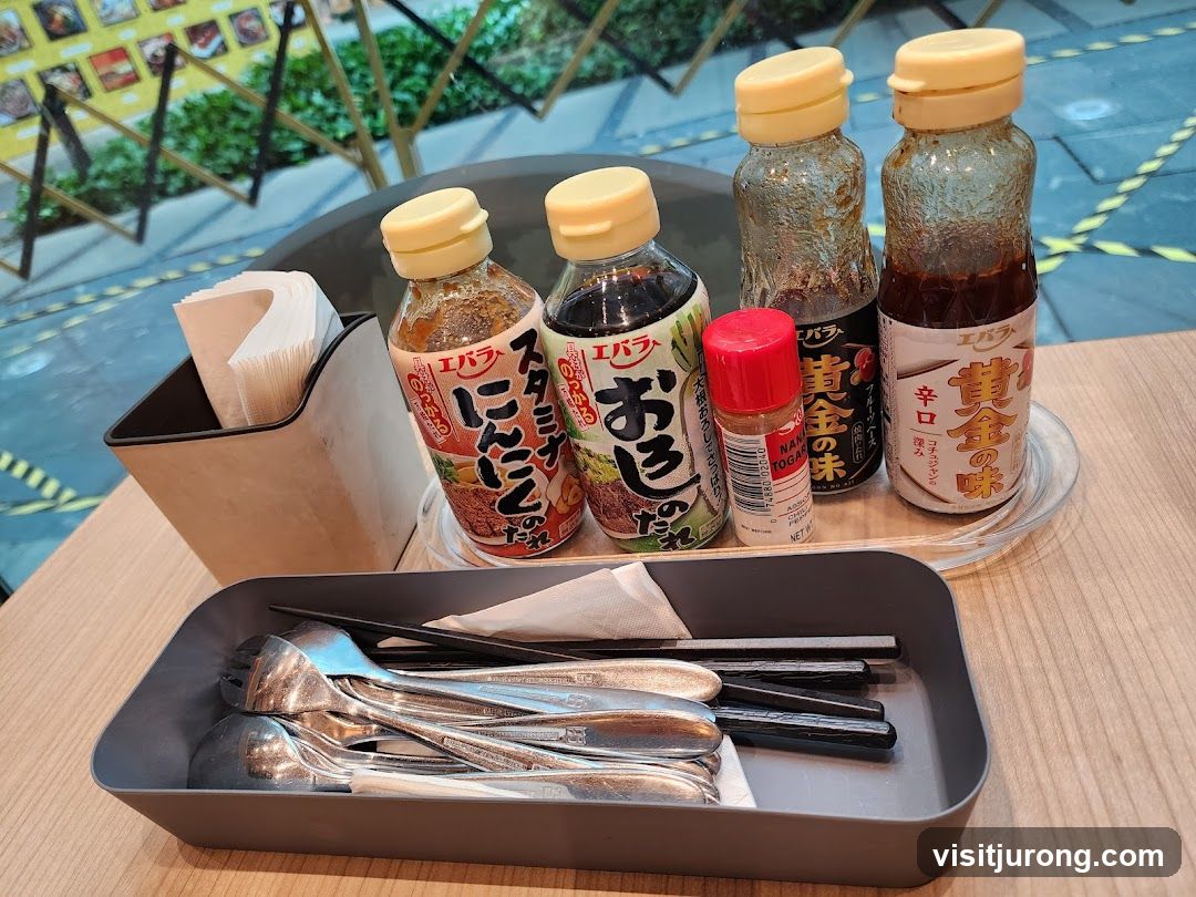 Condiments and Cutlery