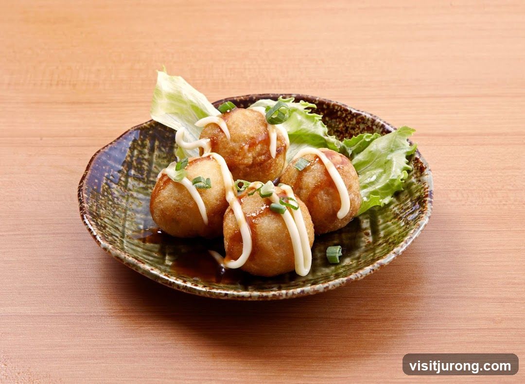 Takoyaki on a Plate