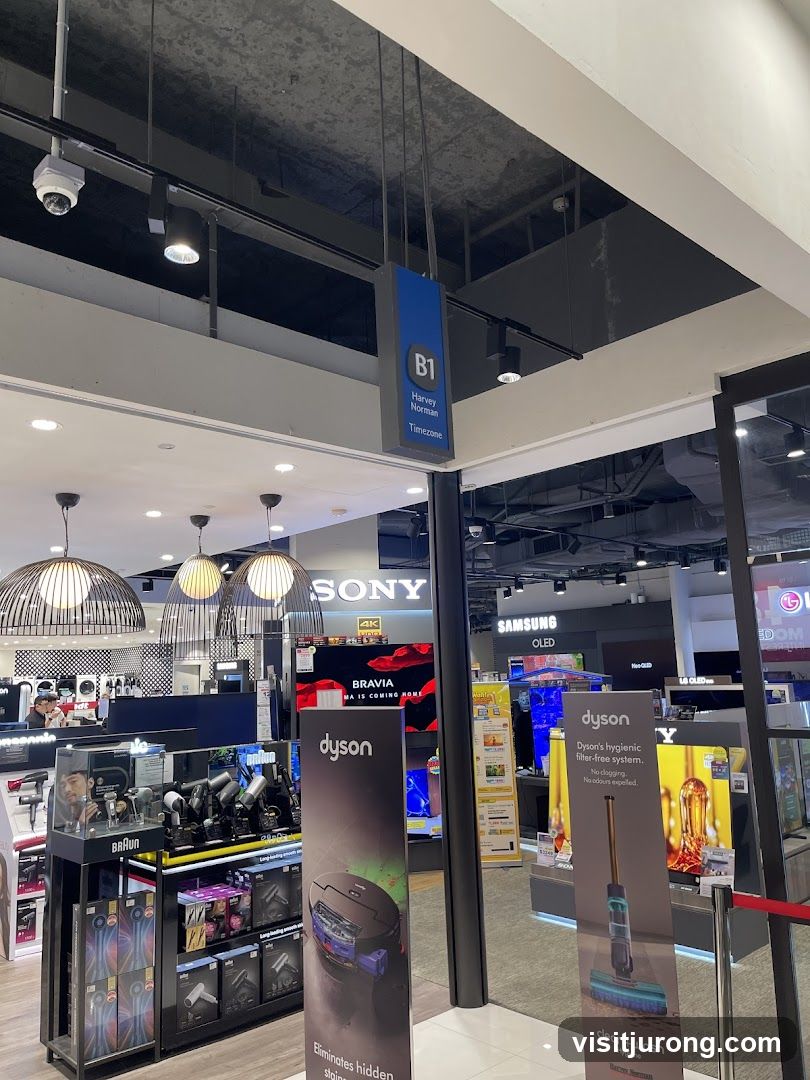 Electronics Store Interior