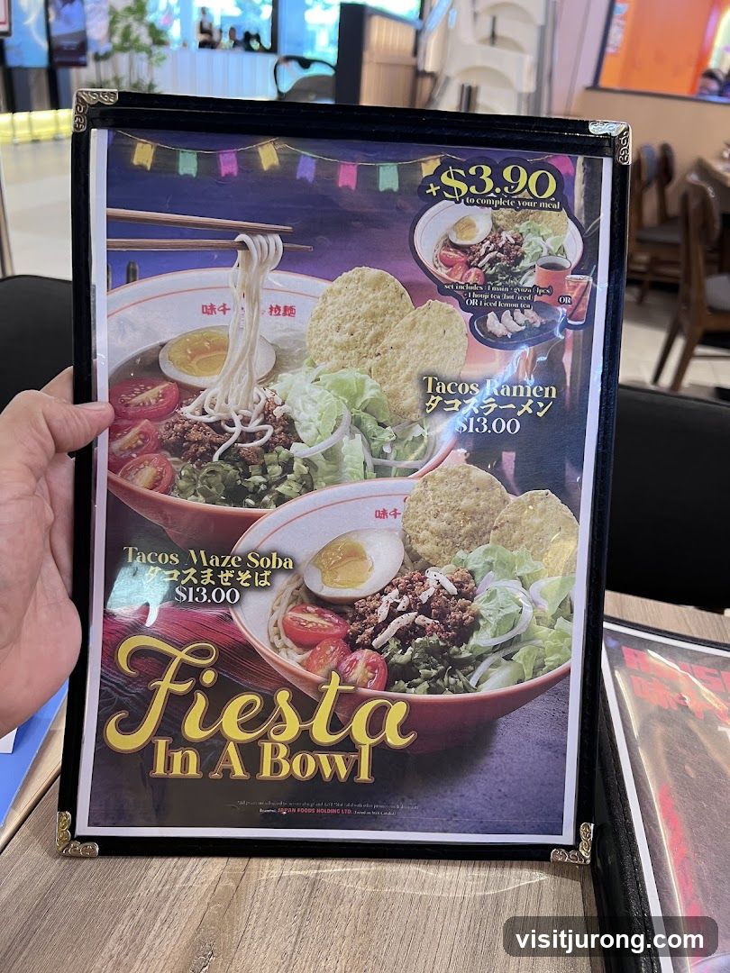 Fiesta In A Bowl Menu