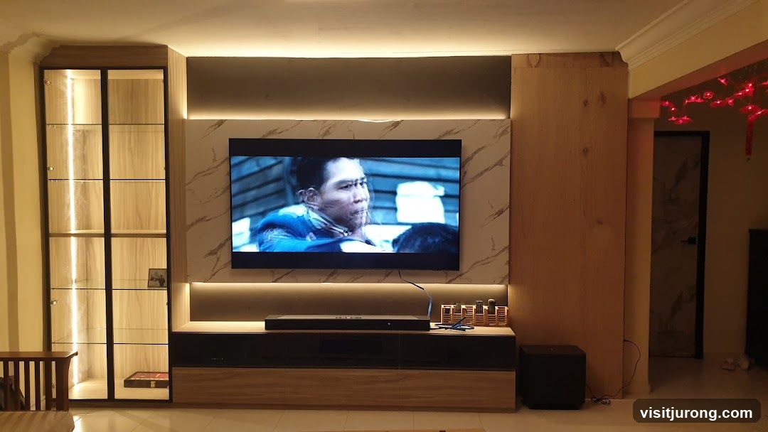 Modern Living Room Entertainment Center