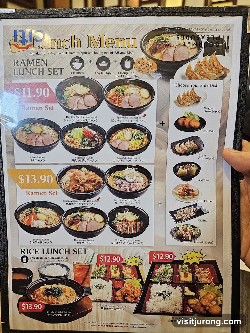 Lunch Menu