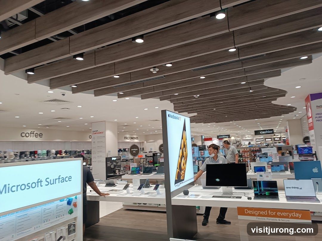 Electronics Store Display