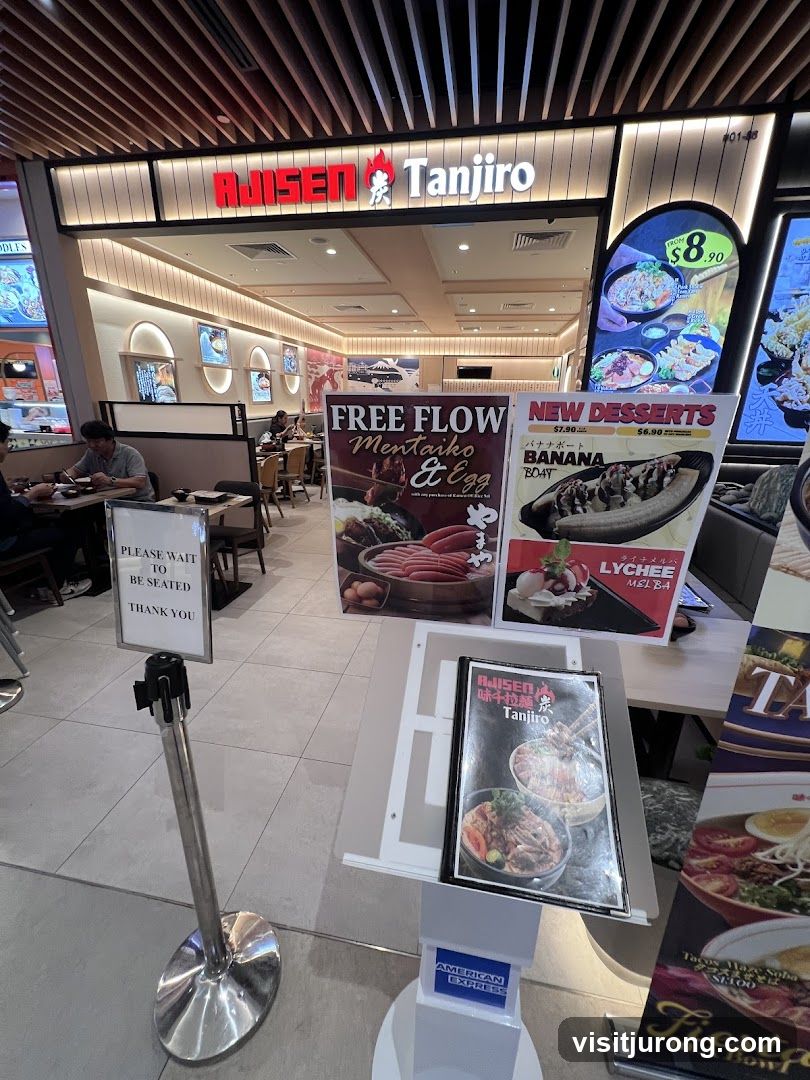 Restaurant Entrance with Promotions