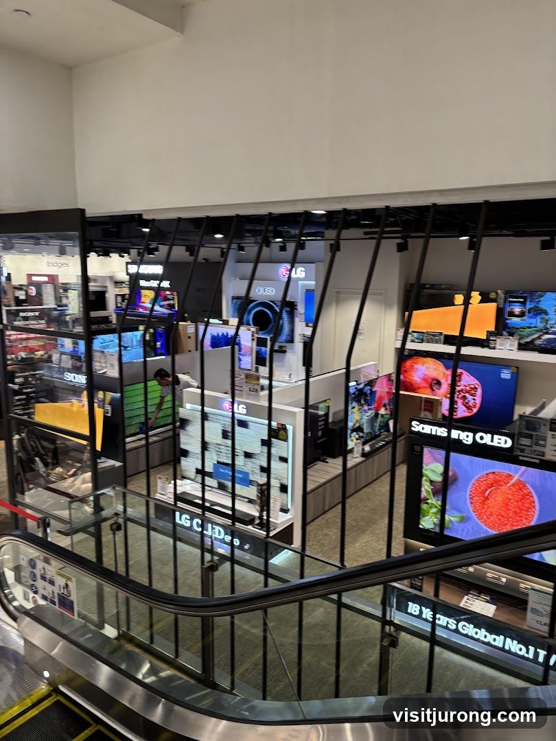Electronics Store Display