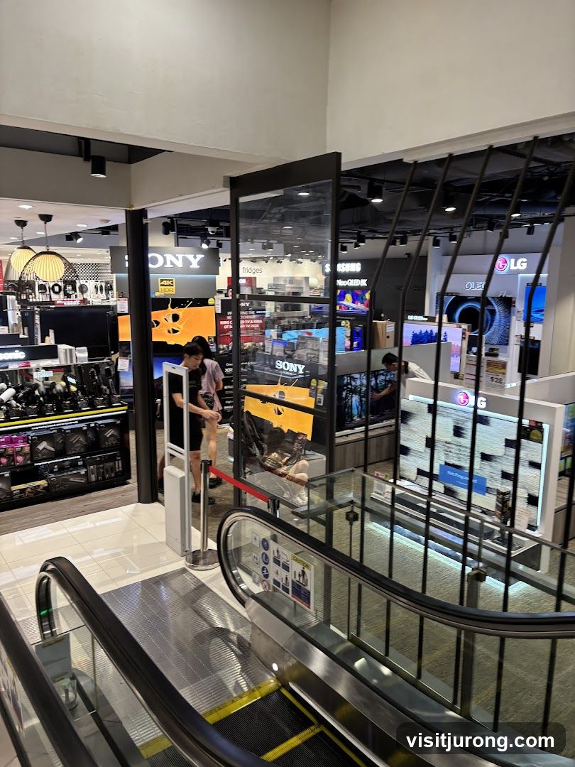 Electronics Store Interior