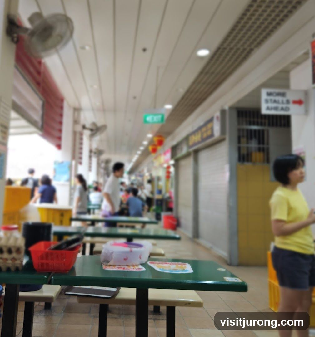 Food Court Seating Area