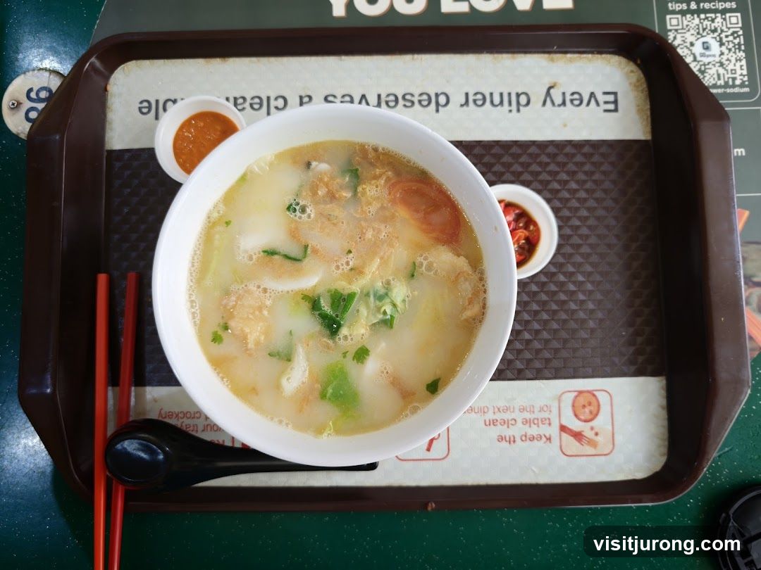 Soup with Condiments