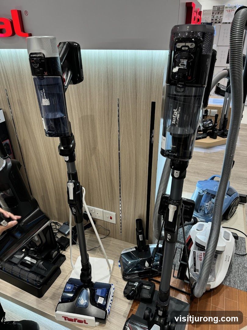 Vacuum Cleaners Display