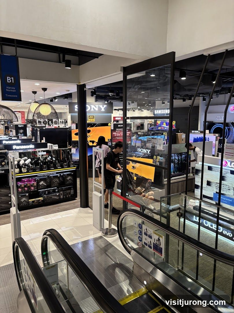 Electronics Store Interior