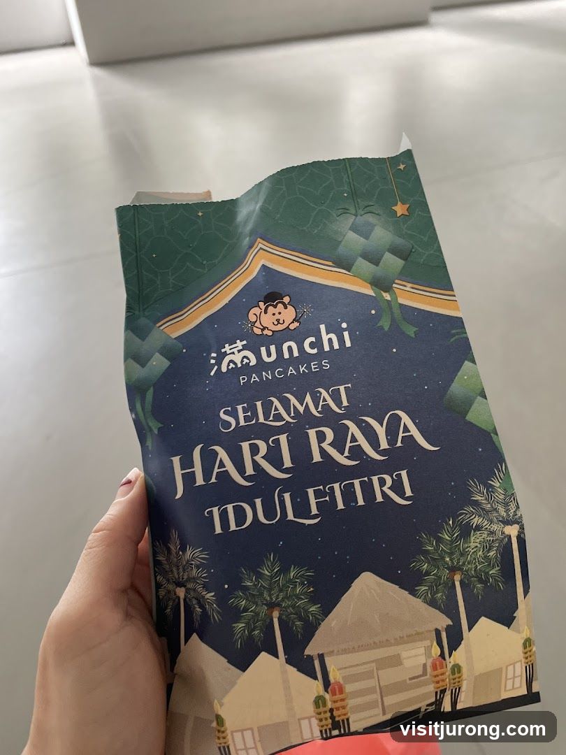 Unchi Pancakes Hari Raya Idulfitri Packaging